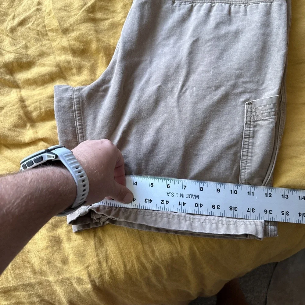 Columbia Mens 34 Khaki Shorts Chino 9